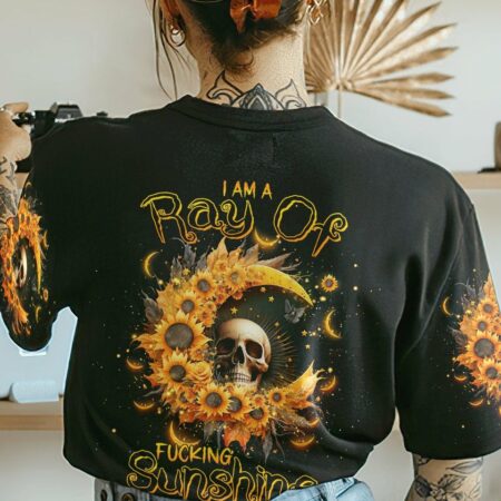 I AM A RAY OF F SUNSHINE SKULL ALL OVER PRINT - TLTR1103233