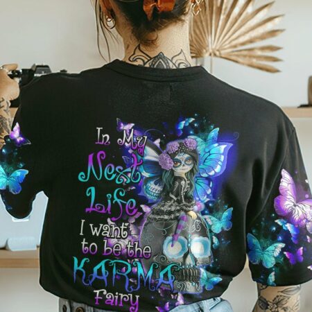 KARMA FAIRY SKULL ALL OVER PRINT - TLTY1811222