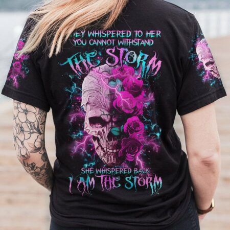 I AM THE STORM SKULL ROSE ALL OVER PRINT - TLTR0303231