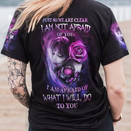 I'M NOT AFRAID OF YOU ALL OVER PRINT - YHHN0812221