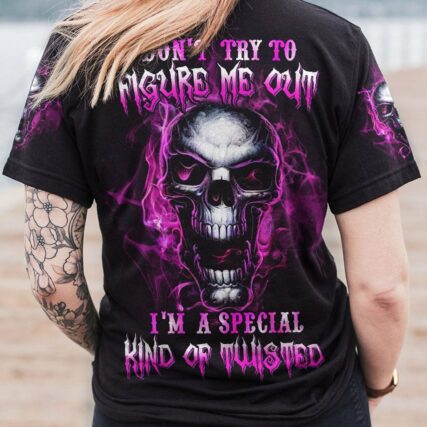 DON'T TRY TO FIGURE ME OUT ALL OVER PRINT - YHHN0612224