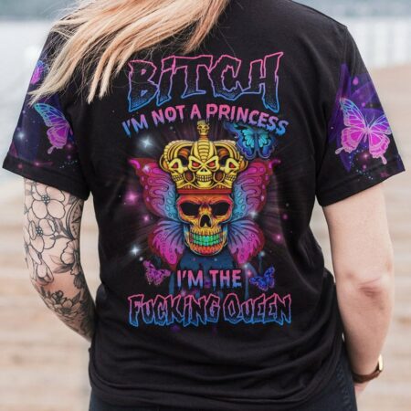 I'M THE FKING QUEEN SKULL ALL OVER PRINT - YHLN0612221