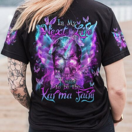 KARMA FAIRY SKULL BUTTERFLY ALL OVER PRINT - TLNO2312222