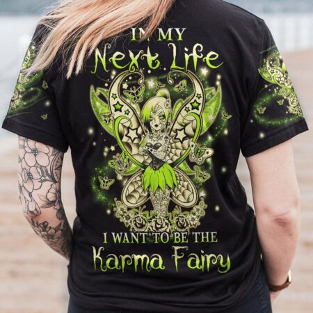 KARMA FAIRY SKULL ALL OVER PRINT - YHHN0301233