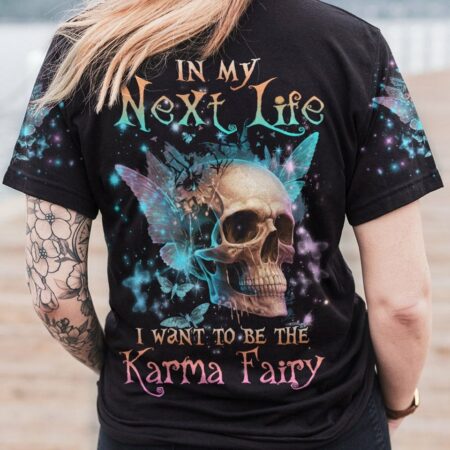 KARMA FAIRY SKULL ALL OVER PRINT - YHLN2002232