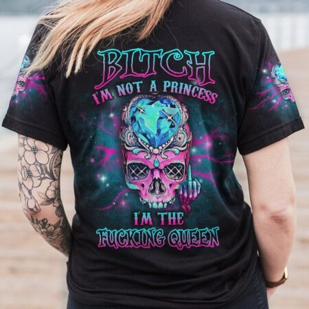 I'M THE FKING QUEEN SKULL ALL OVER PRINT - YHLN0712222