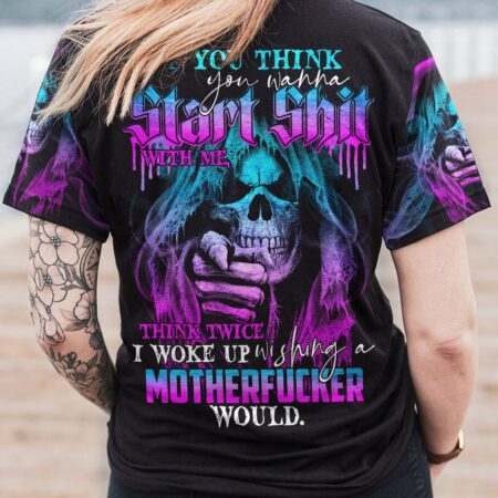 IF YOU THINK YOU WANNA REAPER PURPLE ALL OVER PRINT - TLTY1211221