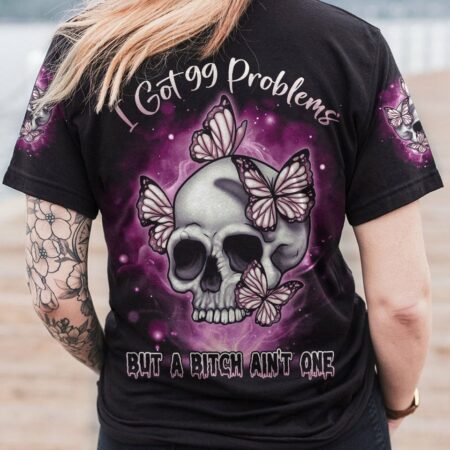 I GOT 99 PROBLEMS SKULL ALL OVER PRINT - TLNZ1111223