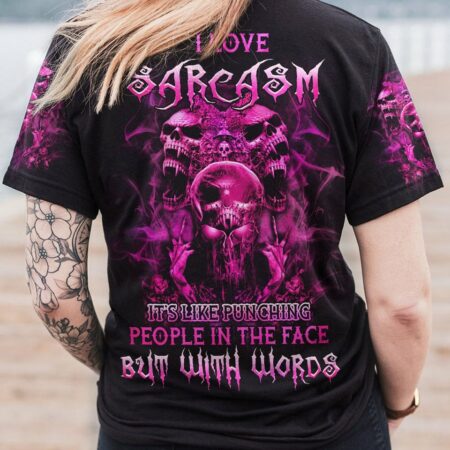 I LOVE S SKULL ALL OVER PRINT - YHHN1512222