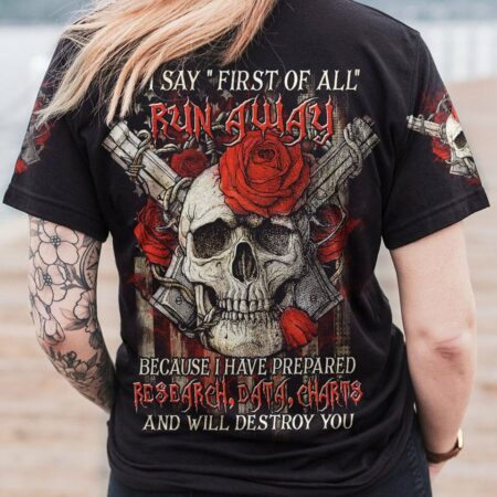 IF I SAY FIRST OF ROSE SKULL ALL OVER PRINT - YHHN0301232