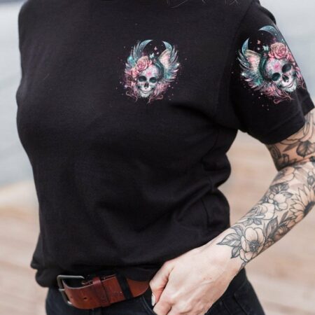 KARMA FAIRY SKULL SUGAR SKULL ALL OVER PRINT - YHHG1502232