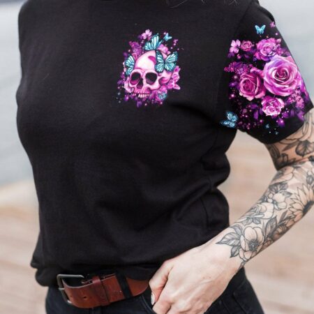 KARMA FAIRY SKULL ALL OVER PRINT - YHHN0501232