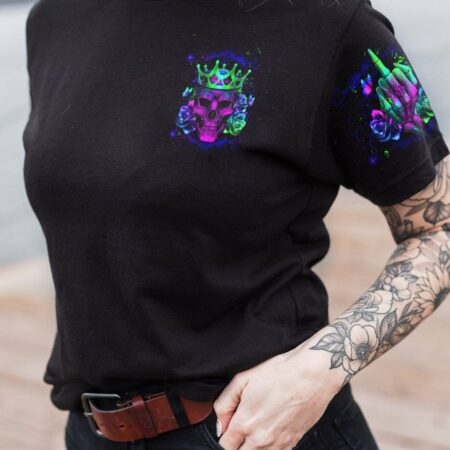 I'M THE FKING QUEEN ROSE SKULL ALL OVER PRINT - TLTW0702233