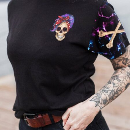 I TRY TO AVOID DRAMA PURPLE MESSY BUN ALL OVER PRINT - TLTR3012222