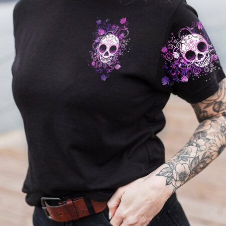 I AM A SWEET GIRL SUGAR SKULL ALL OVER PRINT - YHHG1511224