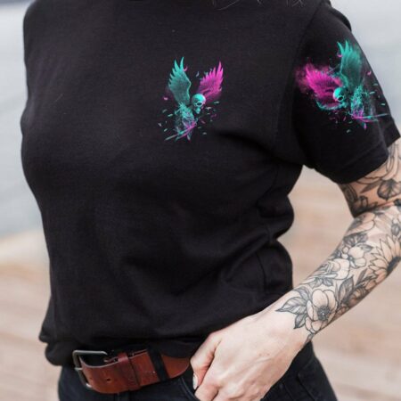 ASSUMING I WAS LIKE MOST GIRLS WINGS SKULL ALL OVER PRINT - TLTR1102231