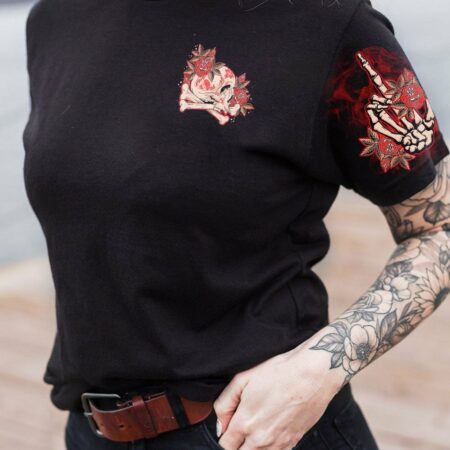CAN YOU SEE THE F YOU SKULL ROSE ALL OVER PRINT - TLTR3012223