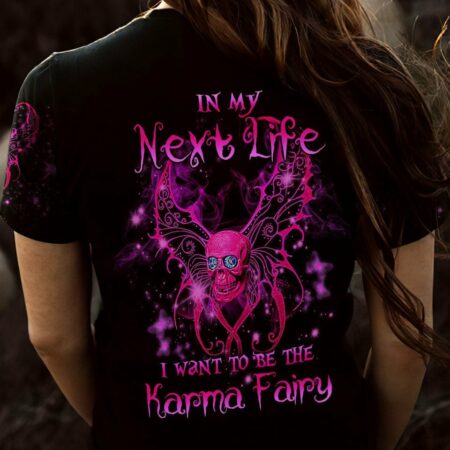 KARMA FAIRY SKULL ALL OVER PRINT - YHLN2212223