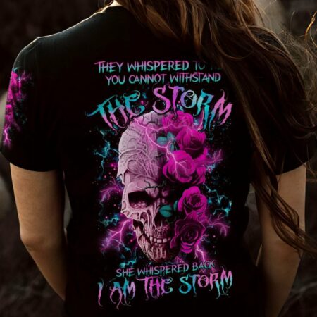 I AM THE STORM SKULL ROSE ALL OVER PRINT - TLTR0303231