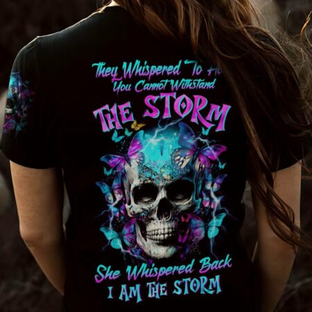 I AM THE STORM BUTTERFLY SKULL ALL OVER PRINT - TLTW0703232