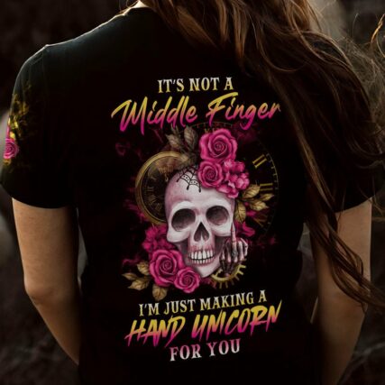 IT'S NOT A MIDDLE FINGER ALL OVER PRINT - YHHG0712224