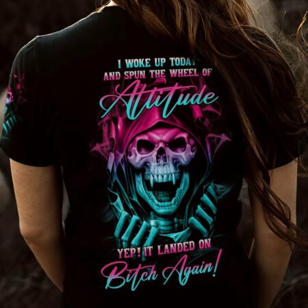 I WOKE UP TODAY SKULL REAPER ALL OVER PRINT - YHHN2912224