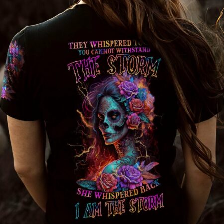 I AM THE STORM SUGAR SKULL ALL OVER PRINT - TLNZ1603233