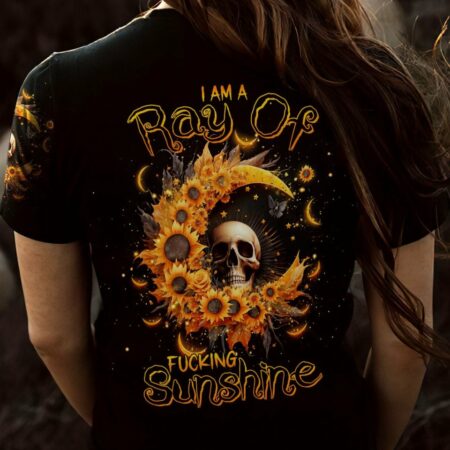 I AM A RAY OF F SUNSHINE SKULL ALL OVER PRINT - TLTR1103233