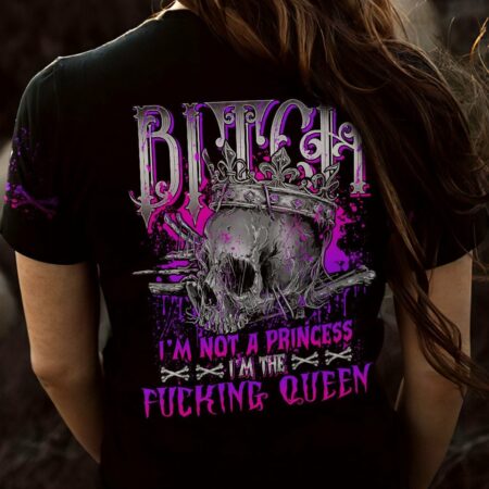 I'M FKING QUEEN SKULL ALL OVER PRINT - TLNO0812223