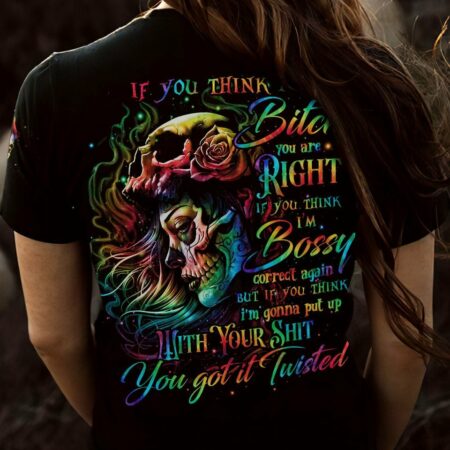 IF YOU THINK MASK GIRL ALL OVER PRINT - TLNO2311223