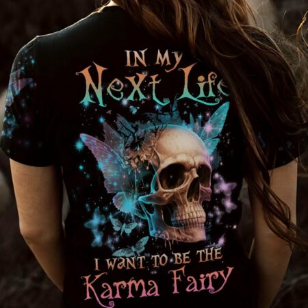 KARMA FAIRY SKULL ALL OVER PRINT - YHLN2002232