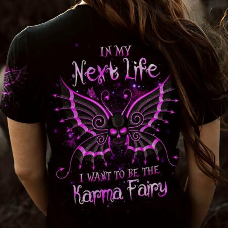 KARMA FAIRY SKULL ALL OVER PRINT - YHHG0401231