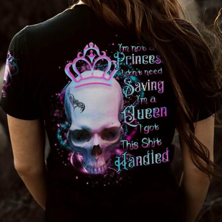 I GOT THIS S HANDLED CROWN SKULL ALL OVER PRINT - TLTR3012221