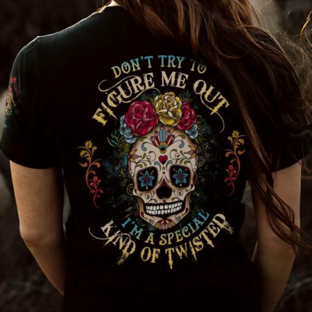 DON'T TRY TO FIGURE ME OUT ALL OVER PRINT - YHHG0512223