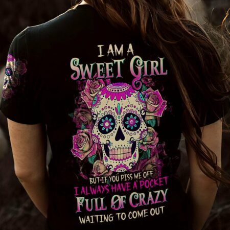 I'M A SWEET GIRL GALAXY SUGAR SKULL ALL OVER PRINT - TLTW2112221