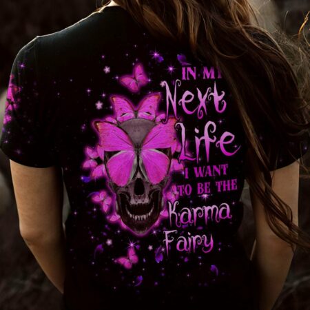 KARMA FAIRY BUTTERFLY SKULL ALL OVER PRINT - TLTW0601231