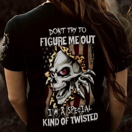 DON'T TRY TO FIGURE ME OUT LEOPARD ALL OVER PRINT - TLTW0312221