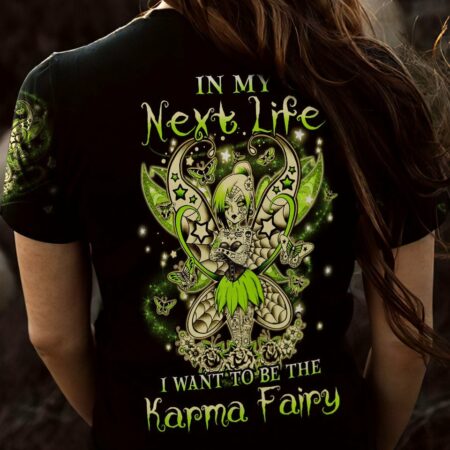 KARMA FAIRY SKULL ALL OVER PRINT - YHHN0301233