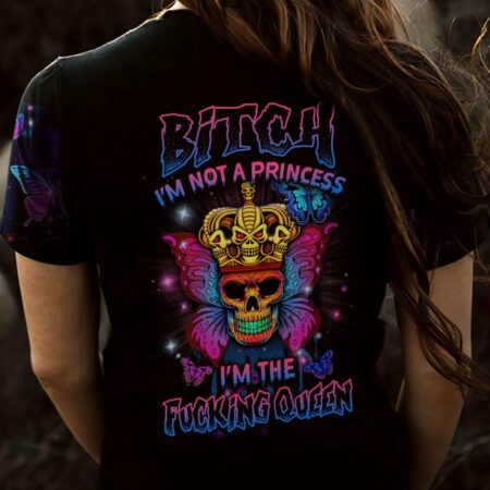 I'M THE FKING QUEEN SKULL ALL OVER PRINT - YHLN0612221