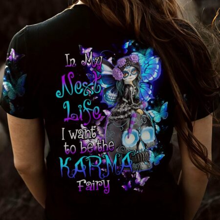 KARMA FAIRY SKULL ALL OVER PRINT - TLTY1811222