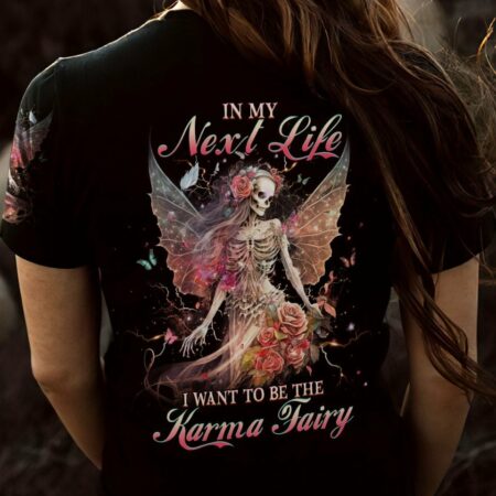 KARMA FAIRY SKULL ALL OVER PRINT - YHHG0903234