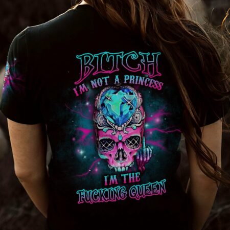 I'M THE FKING QUEEN SKULL ALL OVER PRINT - YHLN0712222