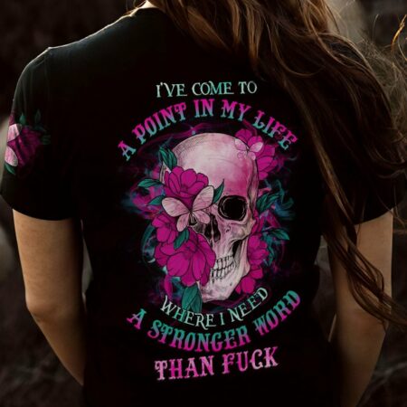 I'VE COME TO A POINT SKULL ALL OVER PRINT - YHHG3011222