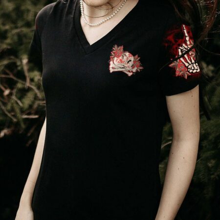 CAN YOU SEE THE F YOU SKULL ROSE ALL OVER PRINT - TLTR3012223