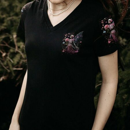 KARMA FAIRY SKULL ALL OVER PRINT - YHLN0103232