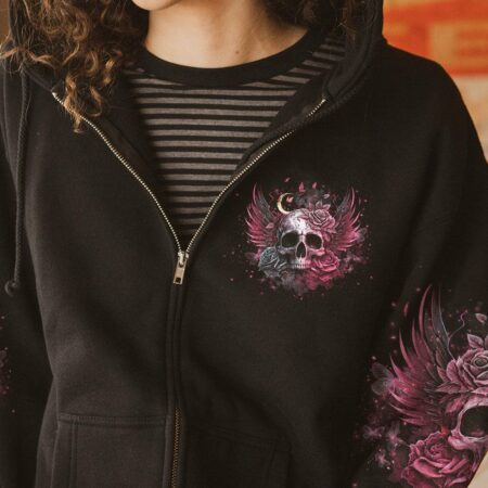 KARMA FAIRY SKULL ALL OVER PRINT - YHHG1302232