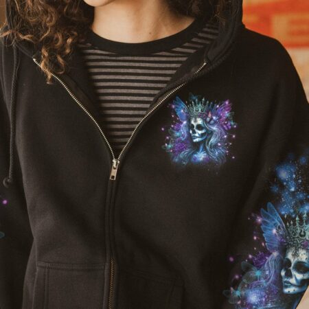 I'M THE F QUEEN SUGAR SKULL ALL OVER PRINT - YHHG0103233