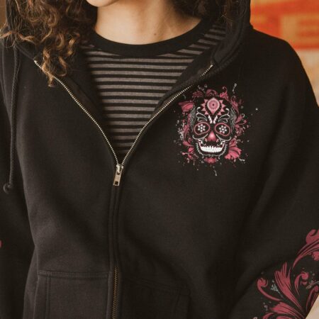 I AM A SWEET GIRL BUT IF YOU PISS ME OFF SUGAR SKULL ALL OVER PRINT - YHHG1612221