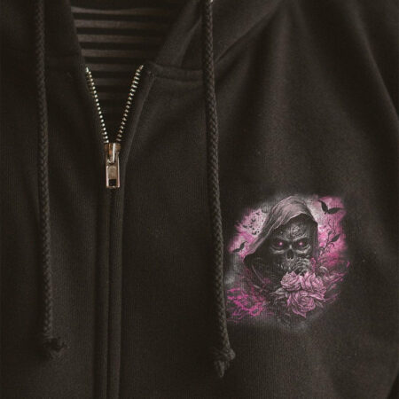 I TRY TO AVOID DRAMA REAPER ROSE ALL OVER PRINT - TLNZ1402233