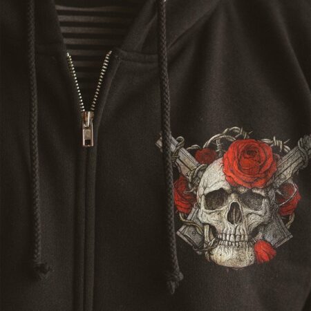 IF I SAY FIRST OF ROSE SKULL ALL OVER PRINT - YHHN0301232